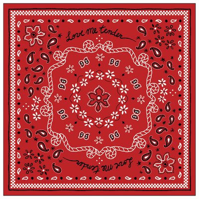 Lot de 20 serviettes papier bandana OPJET