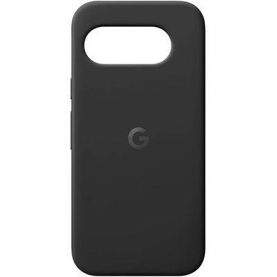 Coque Pixel 9A silicone Noire GOOGLE