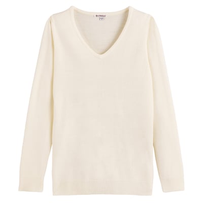 Pull col V, fine maille au toucher très doux ANNE WEYBURN