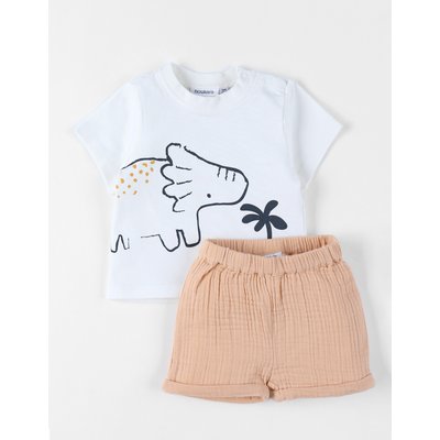 Ensemble T-shirt avec Short, Coton NOUKIE'S