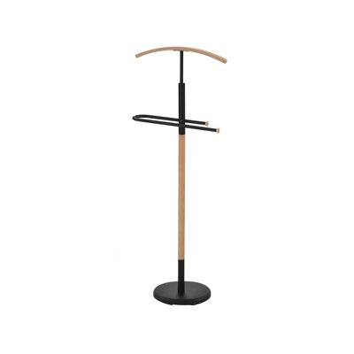 Valet de nuit en métal et en bois, Wood HISPANOHOGAR