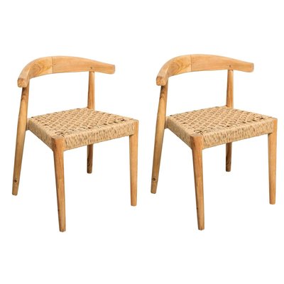 Chaise en teck BAIA - Outdoor Lot de 2 AUBRY GASPARD