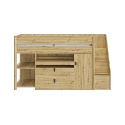 Lit combiné réversible avec bureau MAEL GAMI