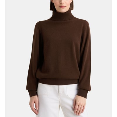 Pull dobra col roulé en cachemire GALERIES LAFAYETTE