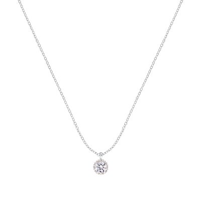 Collier en argent 925 et oxyde de zirconium CLEOR
