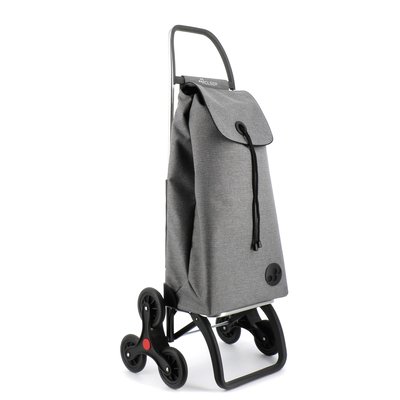 IMAX ZD - Chariot de course 6 roues, compact et stable, idéal pour monter les escaliers facilement - Gris ROLSER