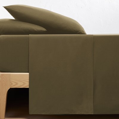 Plat laken 30% recycled katoen, Scenario LA REDOUTE INTERIEURS