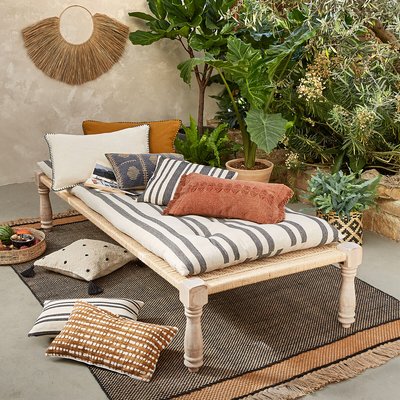 Bank/bed, Indisch model Adas, koord en mangohout LA REDOUTE INTERIEURS