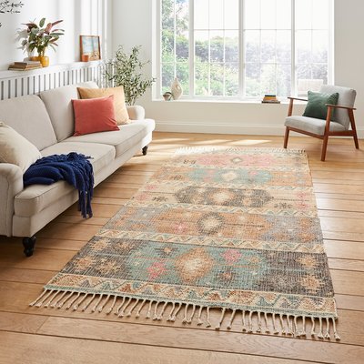 Aztec Hand Woven Jute Rug SO'HOME