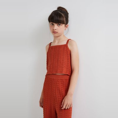 Débardeur en crochet uni MONOPRIX