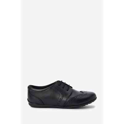 Chaussures richelieu en cuir étroite NEXT