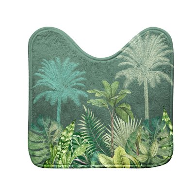 Tapis contour de WC Tropicale vagabonde DOUCEUR D'INTÉRIEUR