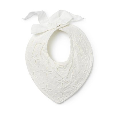 Bavoir bandana broderie anglaise Embroidery ELODIE DETAILS