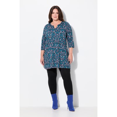 T-shirt long, col tunisien et manches 3/4 ULLA POPKEN