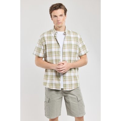 Chemise manches courtes - coton lin ARMOR-LUX