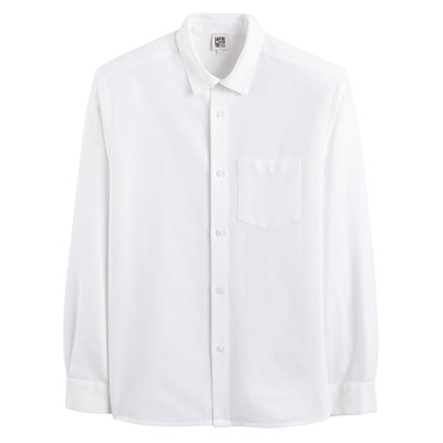 Unisex Cotton Shirt with Long Sleeves LA REDOUTE COLLECTIONS
