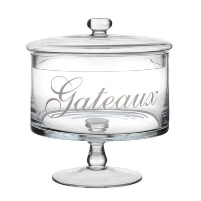 Bonbonnière Gâteaux - Grand modèle - Verre SECRET DE GOURMET