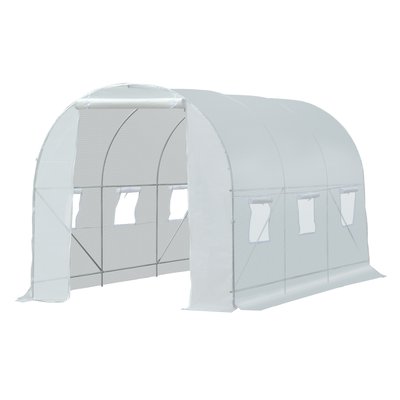 Serre de jardin tunnel 7m² OUTSUNNY