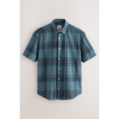 Chemise habillée seersucker aux carreaux NEXT