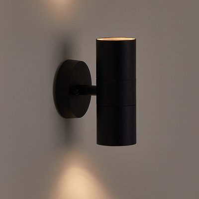 Applique tube extérieur, éclairage haut/bas, Sèta AM.PM