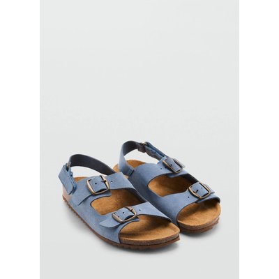 Sandales cuir boucles MANGO KIDS
