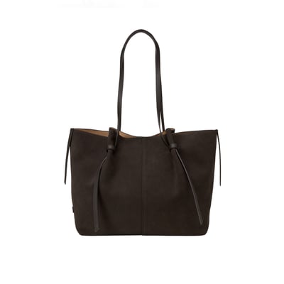 Sac cabas modèle Sili en cuir de vachette velours souple MARC O'POLO