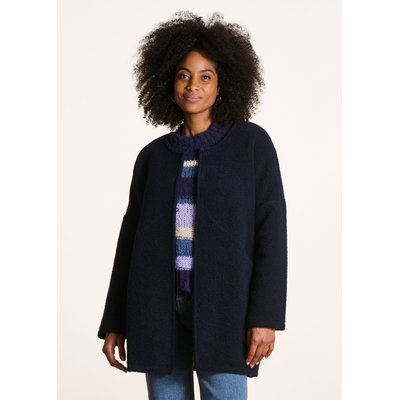 Manteau mi-saison en laine LA FEE MARABOUTEE