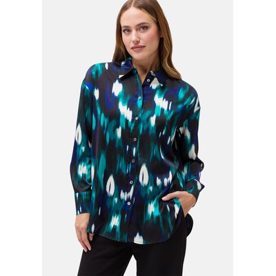 Chemisier en satin avec col chemise ZERO