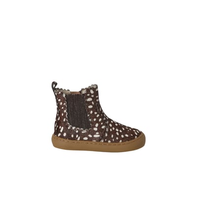 Boots cuir zippées VERTBAUDET