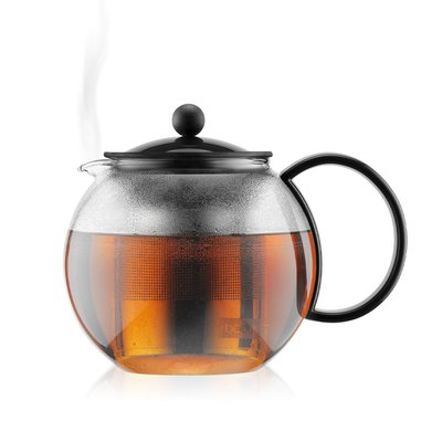 Bodum 1.0 L Noir ASSAM Théière à piston BODUM