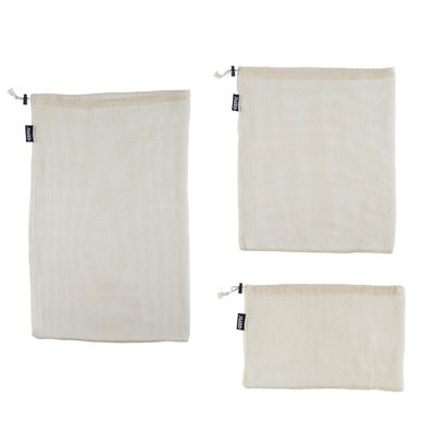 Set de 3 sacs réutilisables pour fruits et légumes GEFU