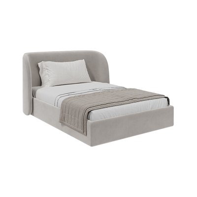 Кровать двуспальная из массива березы, 140 см SO'HOME