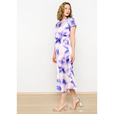 Robe en satin à imprimé LOLALIZA