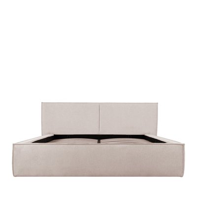 Lit coffre en tissu 160x200cm - LIBERIA DRAWER