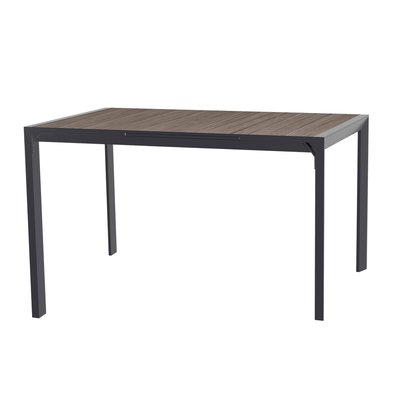 Table haute de jardin extensible Evasion en aluminium HESPERIDE