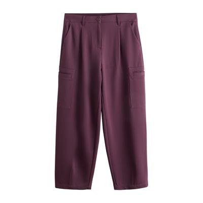 Pantalon cargo bouffant en point de rome NEXT