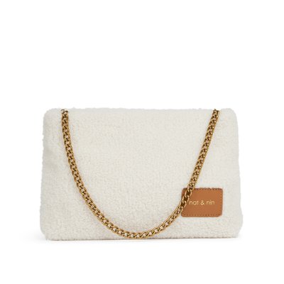 Sac à bandoulière en cuir avec chaîne MOLLY NAT & NIN