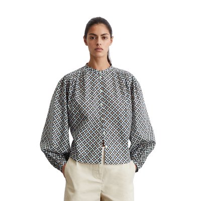 Blouse imprimée relaxed en voile silky-touch MARC O'POLO