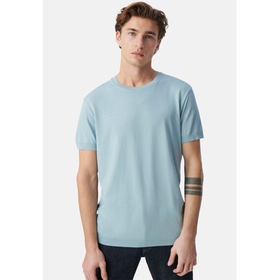T-shirt col rond en coton modal IKKS