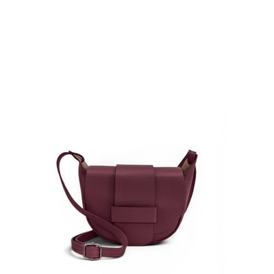 Mini sac besace en cuir grainé LOLLY OH MY BAG