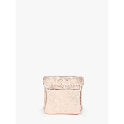 Porte-monnaie Etincelle Irisée cuir ETRIER