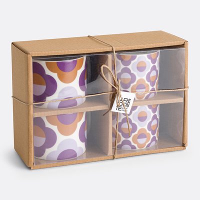 Set van 4 kopjes in porselein, Venty LA REDOUTE INTERIEURS