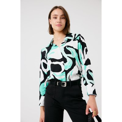 Chemise à motif graphique artistique Lea ARTLOVE