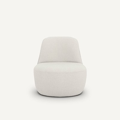 Drehsessel aus Polyester-Bouclé, Rosebury AM.PM