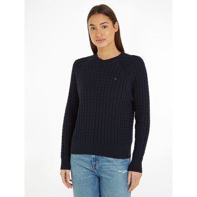 Pull col rond manches longues TOMMY HILFIGER