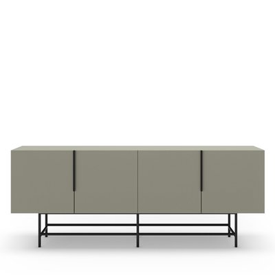 Buffet 4 portes en bois et métal L200cm - Vintara DRAWER