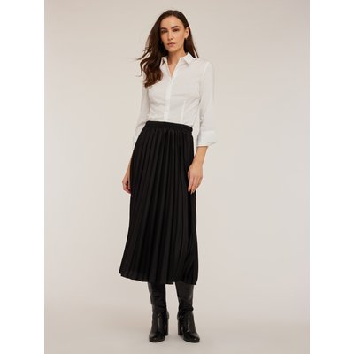 Jupe midi en satin satiné MOTIVI