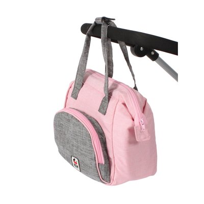 Sac à langer pour poupées- Rosa BAYER CHIC 2000