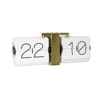 Horloge De Table Acier FLIP KLOK NO CASE KARLSSON