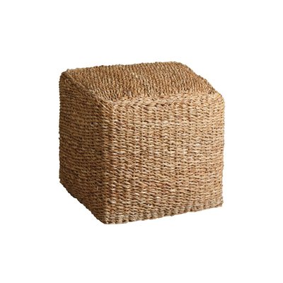 Pouf carré en jonc de mer naturel AUBRY GASPARD